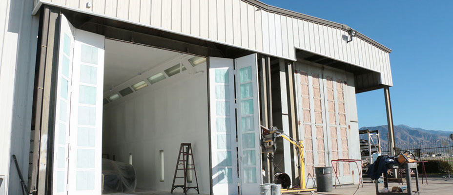 image of the McCrays painting booth